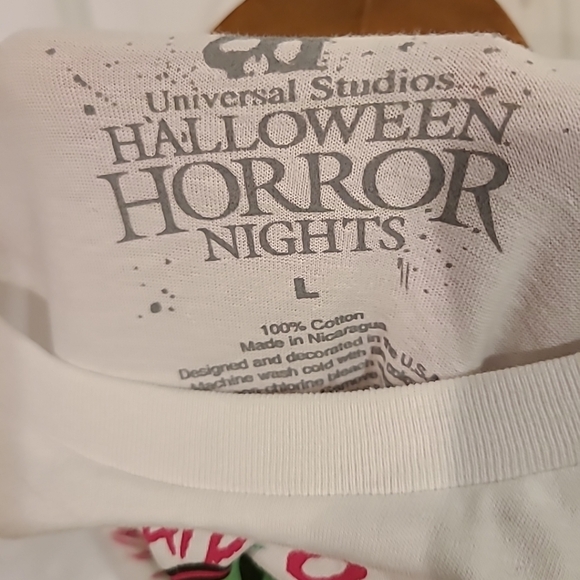 Universal Studios Halloween Horror Nights Ghostbuster Crop Top, Size L, New. - Picture 5 of 6